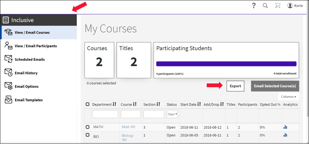 RedShelf Inclusive access